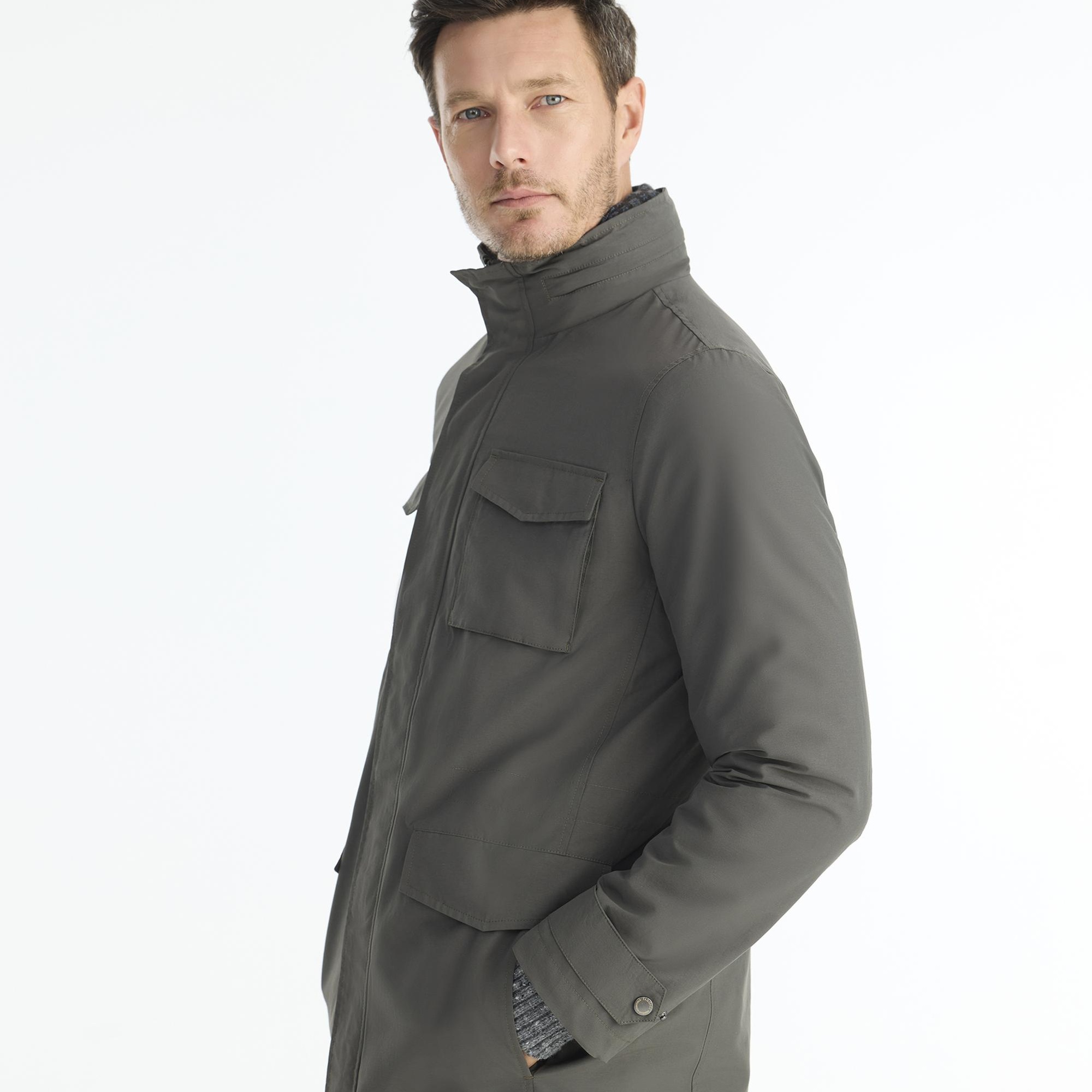 YARGICI Regular Dik Yaka Uzun Kol Yağmurluk