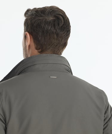  YARGICI Regular Dik Yaka Uzun Kol Yağmurluk