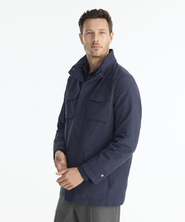  YARGICI Regular Dik Yaka Uzun Kol Yağmurluk