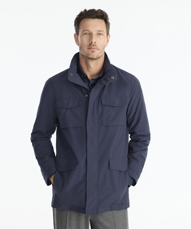  YARGICI Regular Dik Yaka Uzun Kol Yağmurluk