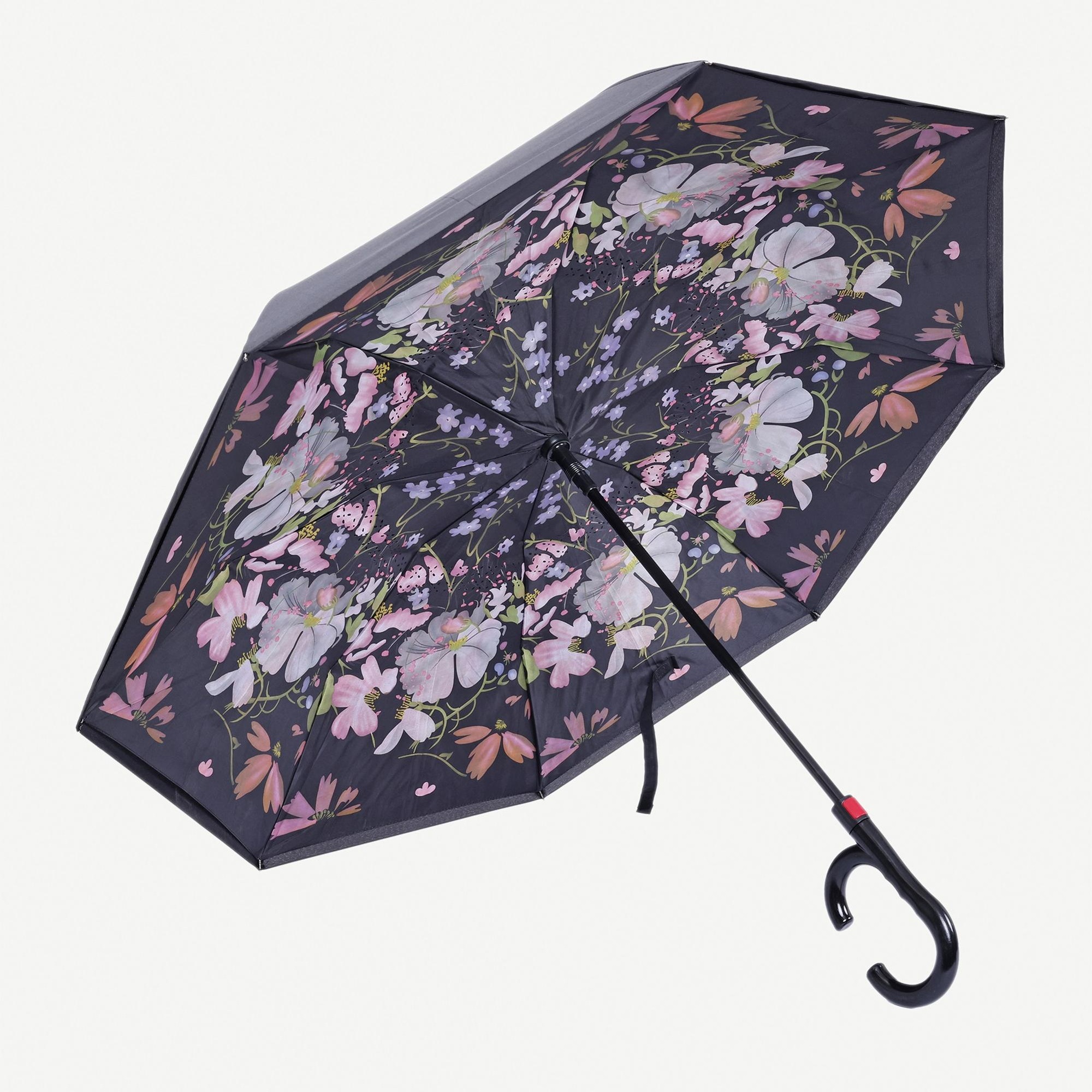 YARGICI Desenli Ters Formlu Şemsiye