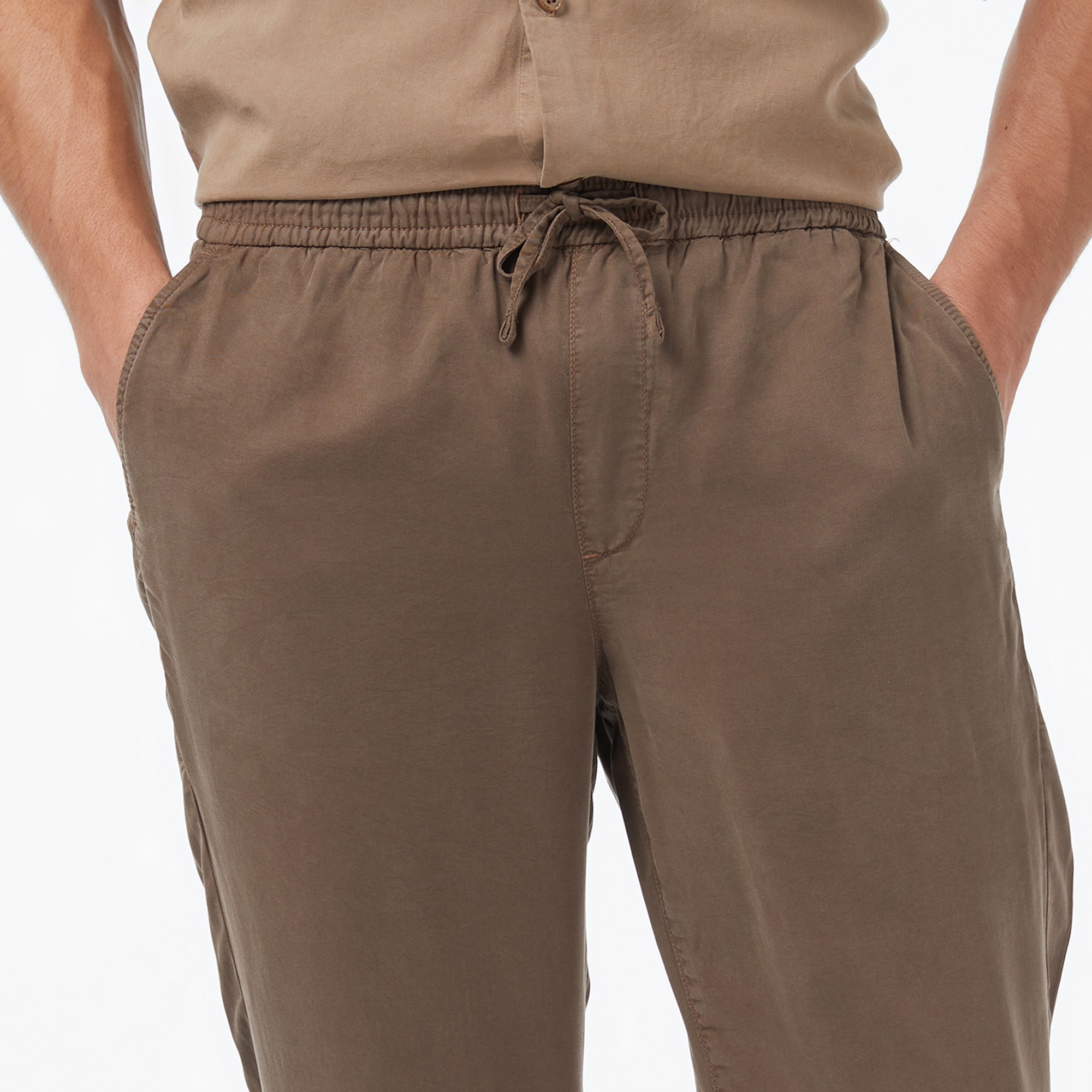 Nautica Erkek Kahverengi Jogger Fit Pantolon