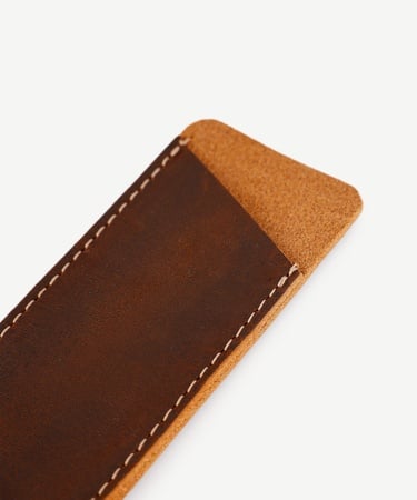  YARGICI Tek Bölmeli Deri Kalemlik