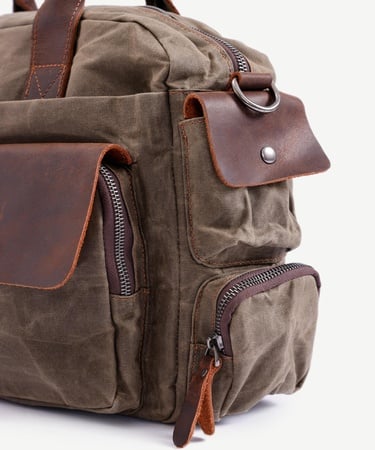  YARGICI Cep Bölmeli Deri Garnili Laptop Çantası