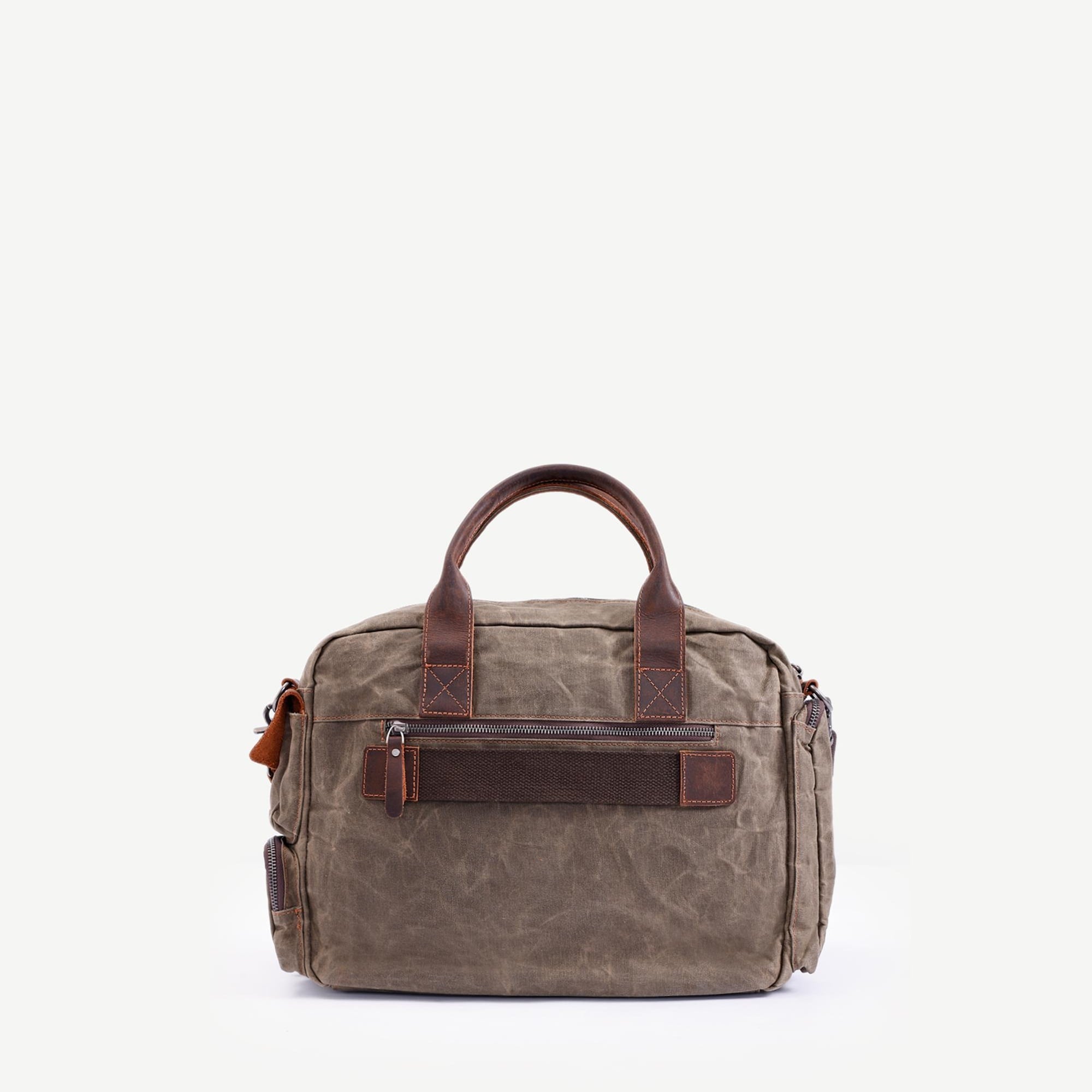 YARGICI Cep Bölmeli Deri Garnili Laptop Çantası