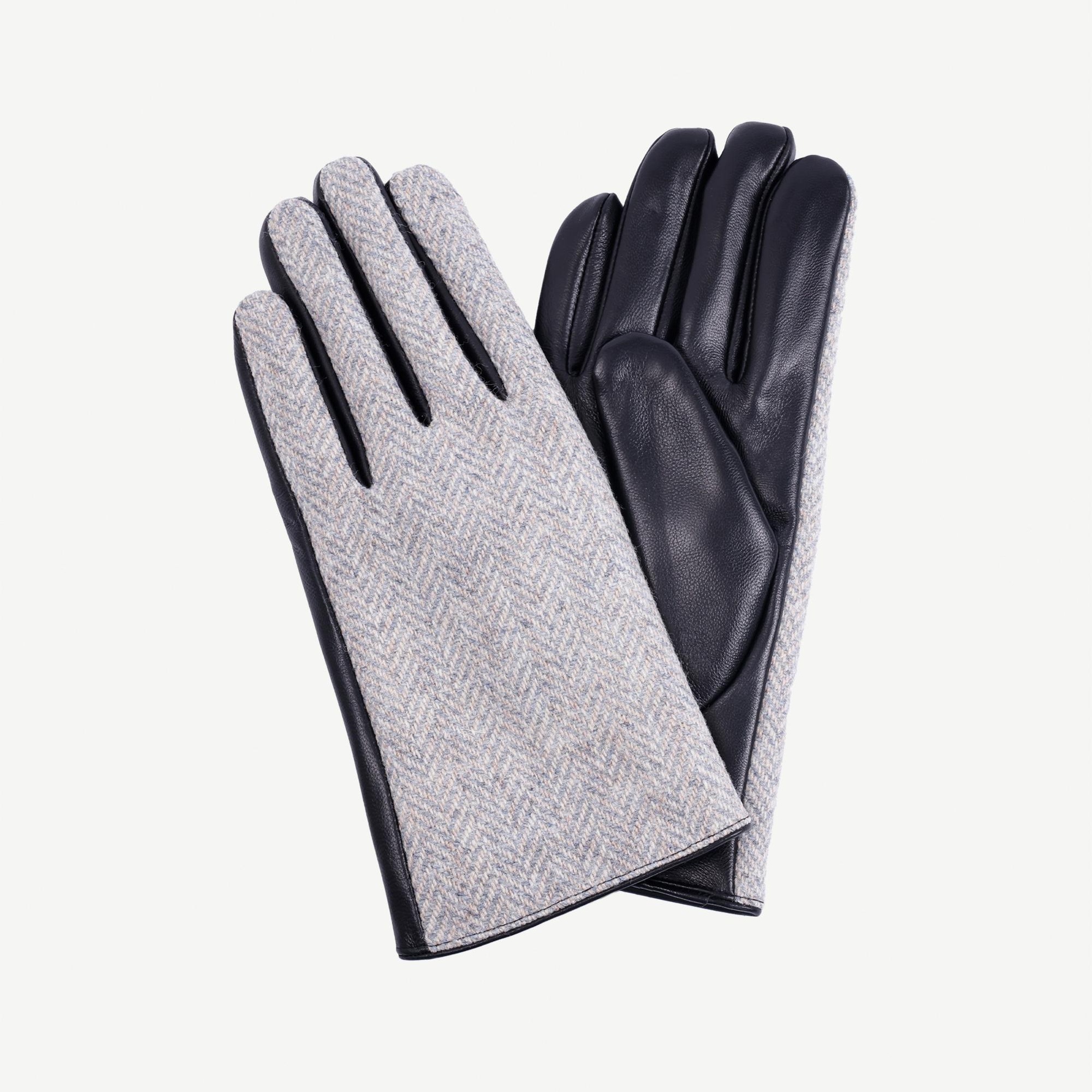 YARGICI Kumaş Ve Deri Karışımı Eldiven