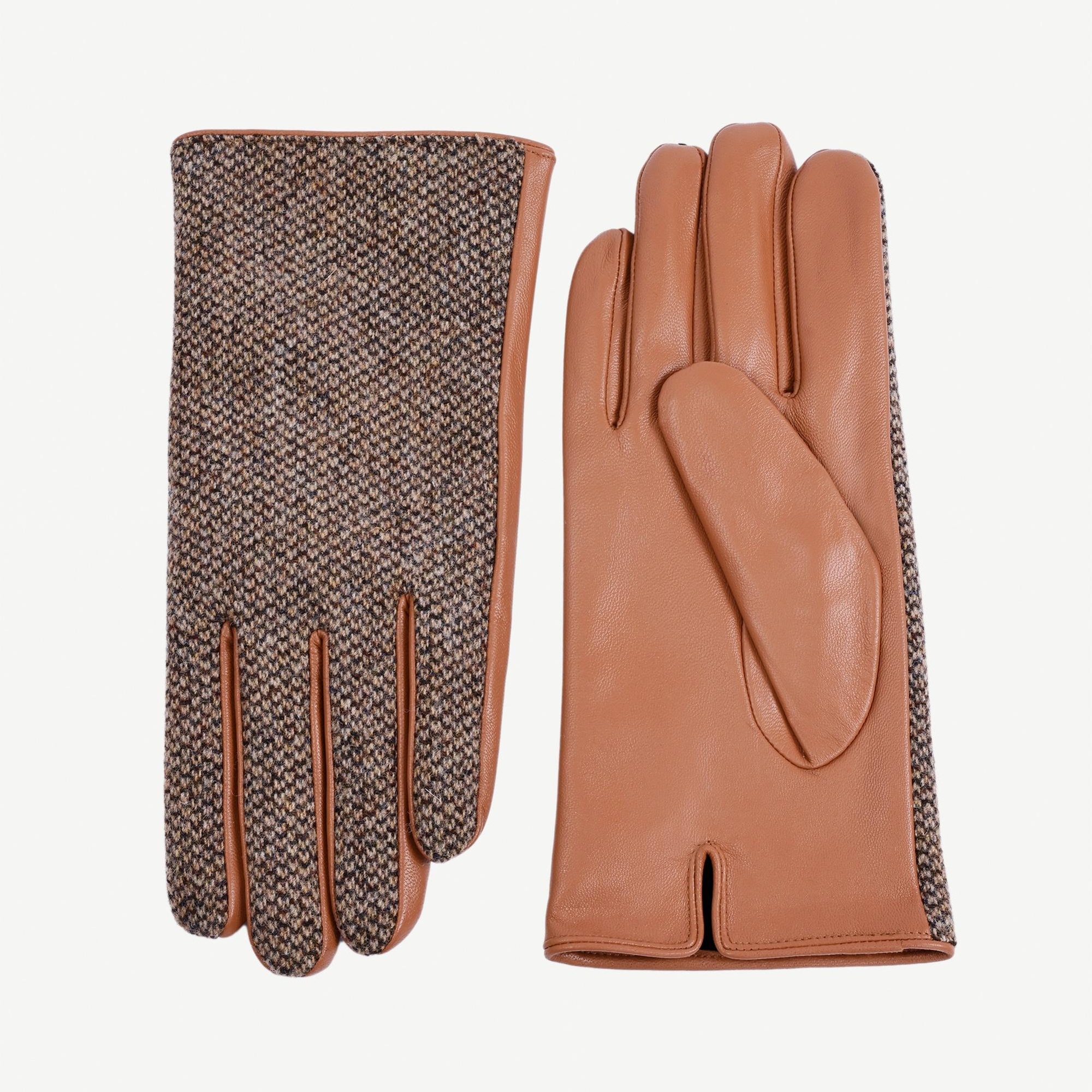 YARGICI Kumaş Ve Deri Karışımı Eldiven