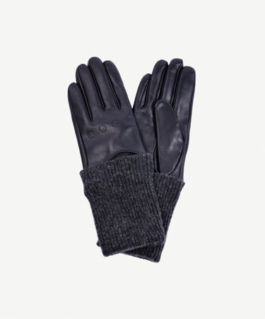  YARGICI Bileği Trikolu Deri Eldiven