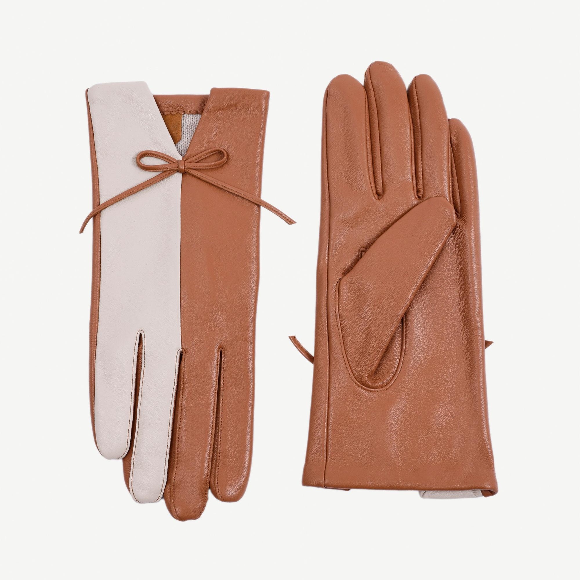 YARGICI Fiyonk Detaylı Deri Eldiven