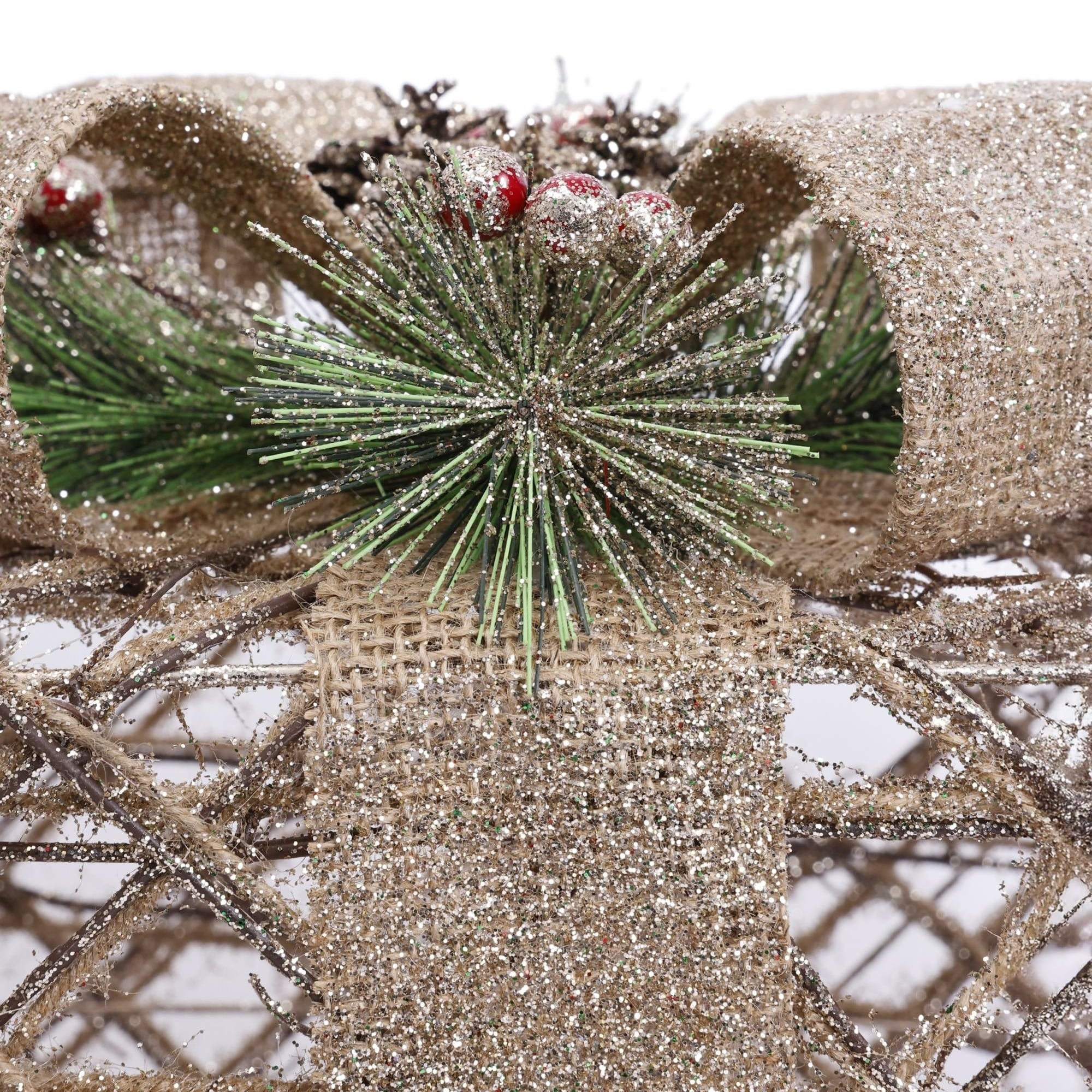 YARGICI Işıklı Yılbaşı Süsü(25x25x25 cm)