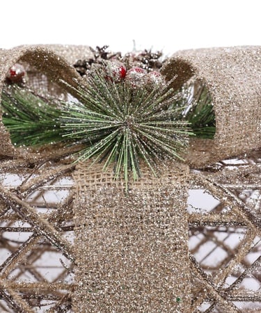  YARGICI Işıklı Yılbaşı Süsü(25x25x25 cm)