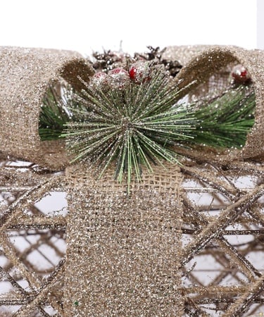  YARGICI Işıklı Yılbaşı Süsü(20x20x20 cm)