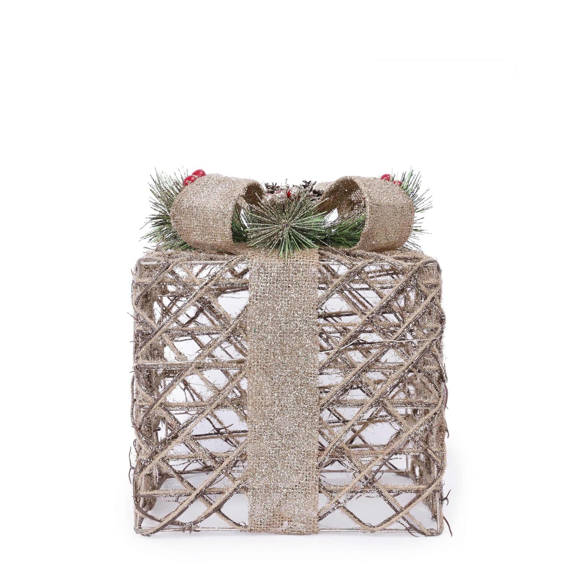 YARGICI Işıklı Yılbaşı Süsü(20x20x20 cm)