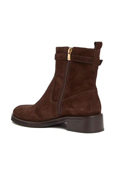  George Hogg Kadın Kahverengi Toka Detaylı Deri Bot