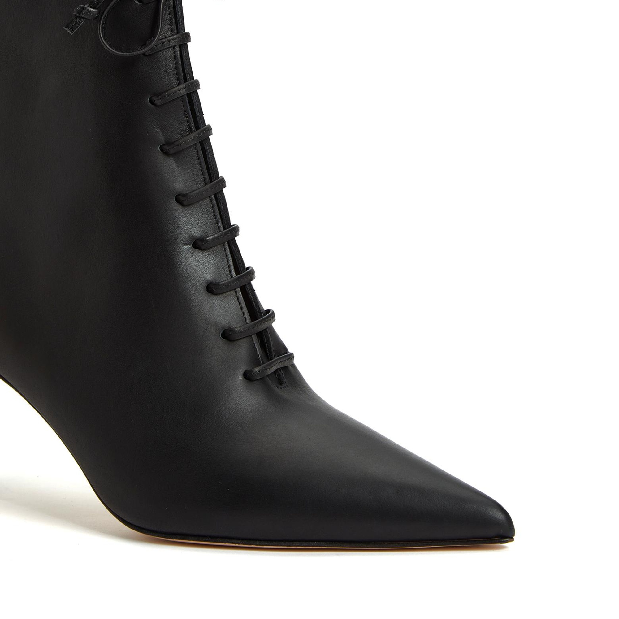 George Hogg Kadın Siyah Deri Bot