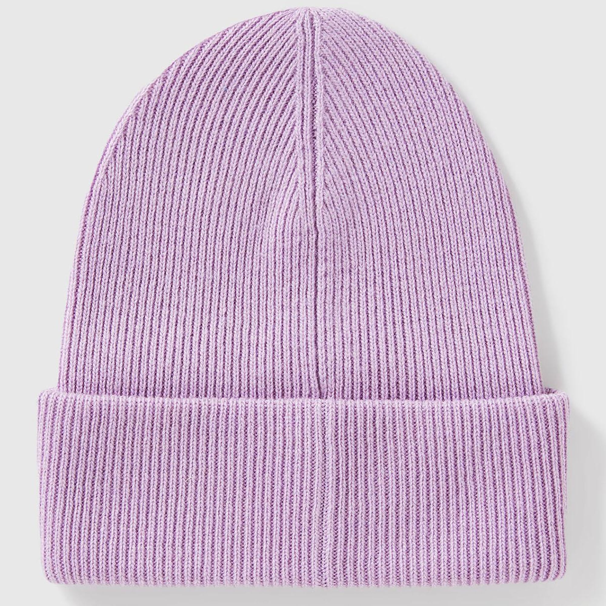 Erkek Çocuk Lila Yün ve Viskoz Karışımlı Logo Nakışlı Bere