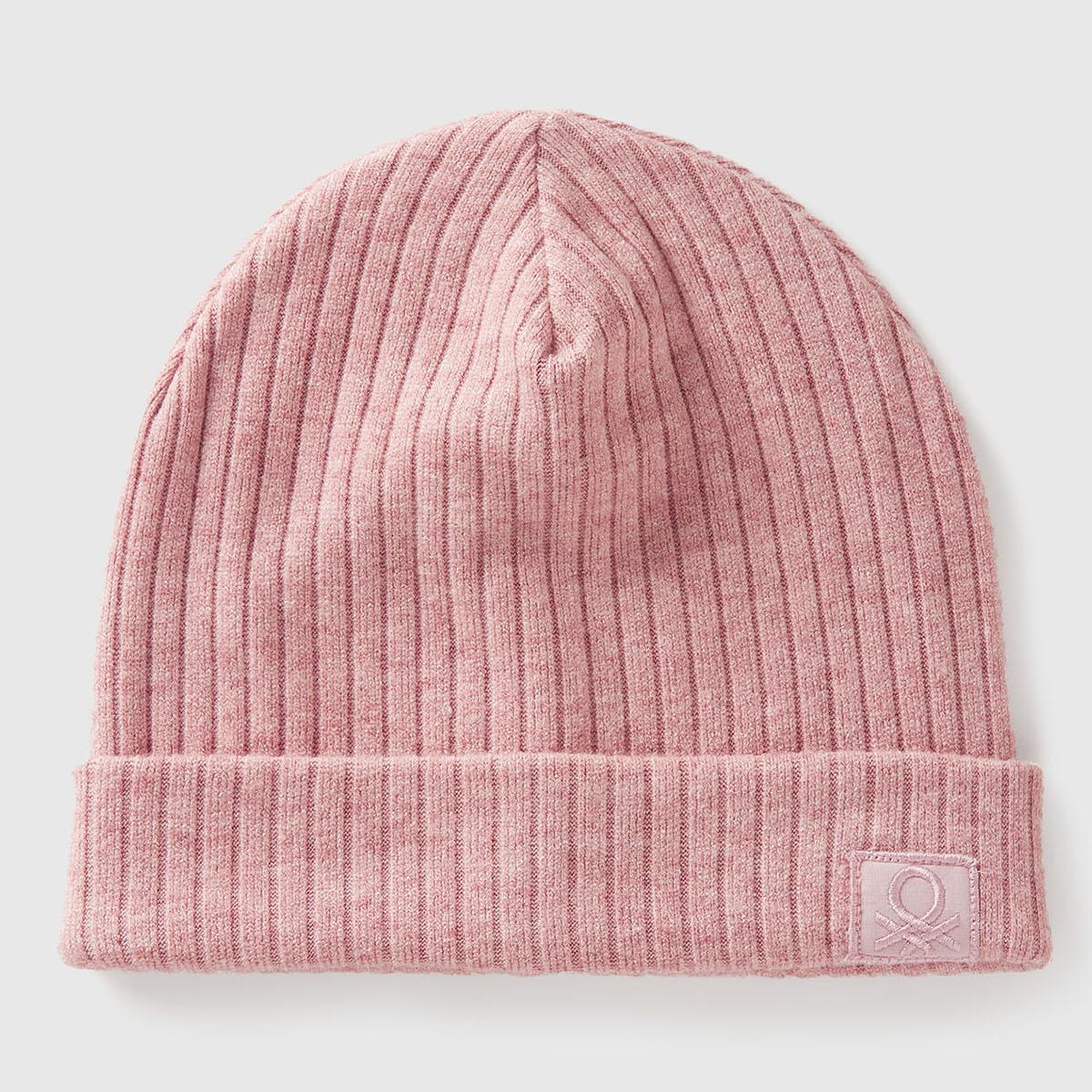 Erkek Çocuk Pembe 3D İşlemeli Astarlı Nervürlü Bere