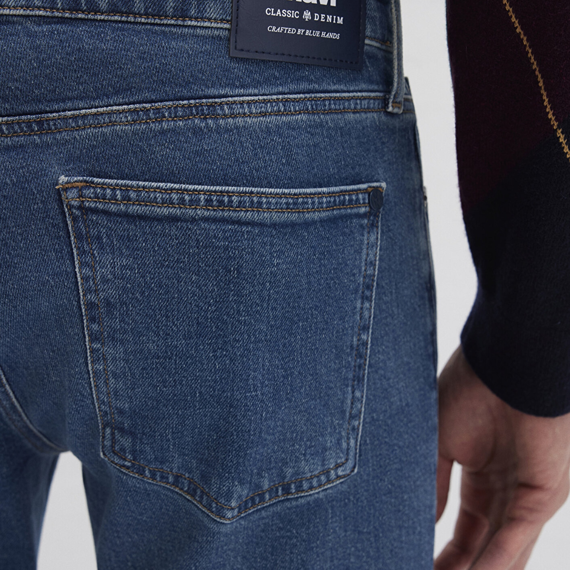 Mavi James Classic Denim Indigo Mavisi Puslu Jean Pantolon 0042487697