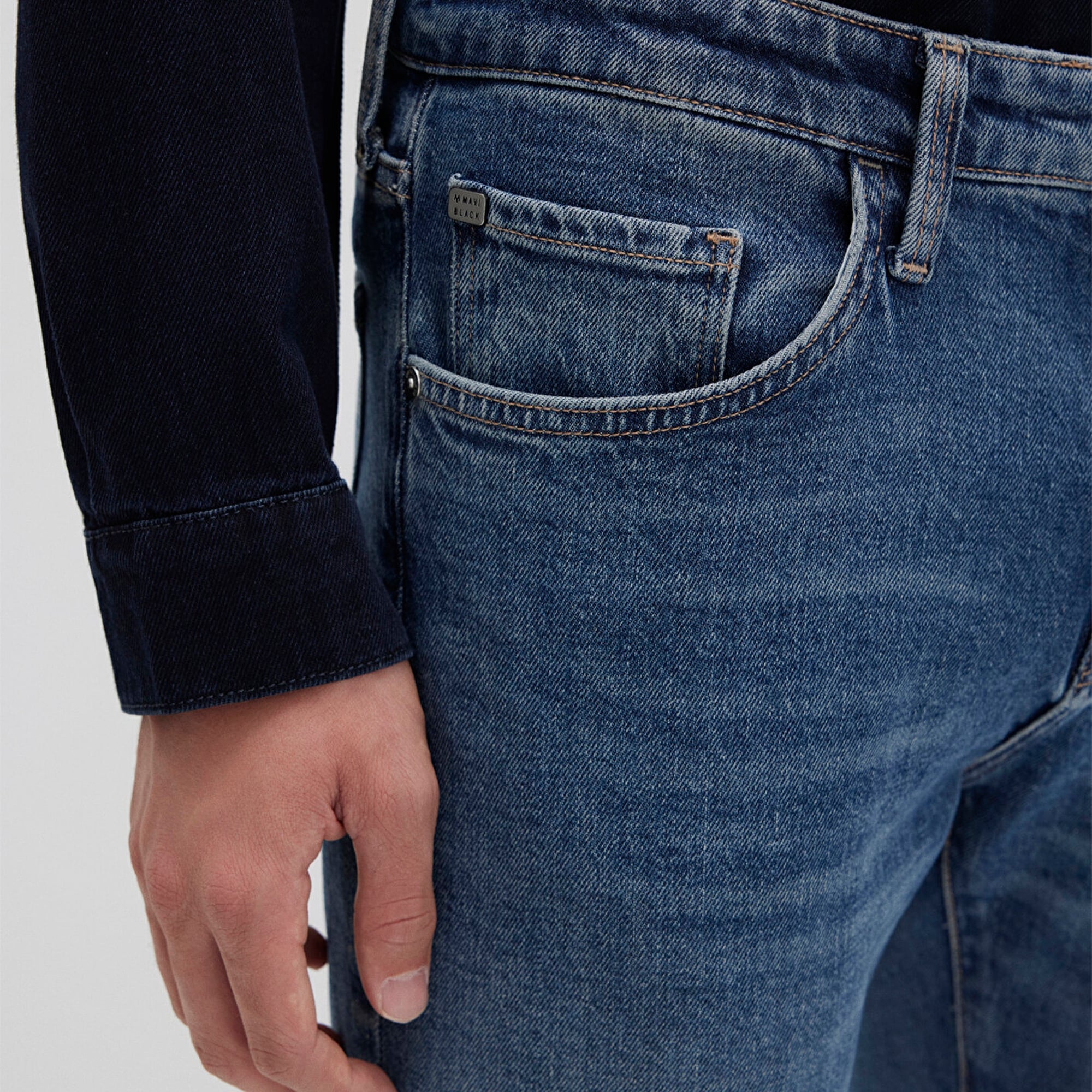 Mavi Kvnç Mavi Black Puslu Mavi Jean Pantolon 001070-90983