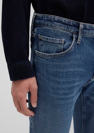  Mavi Kvnç Mavi Black Puslu Mavi Jean Pantolon 001070-90983