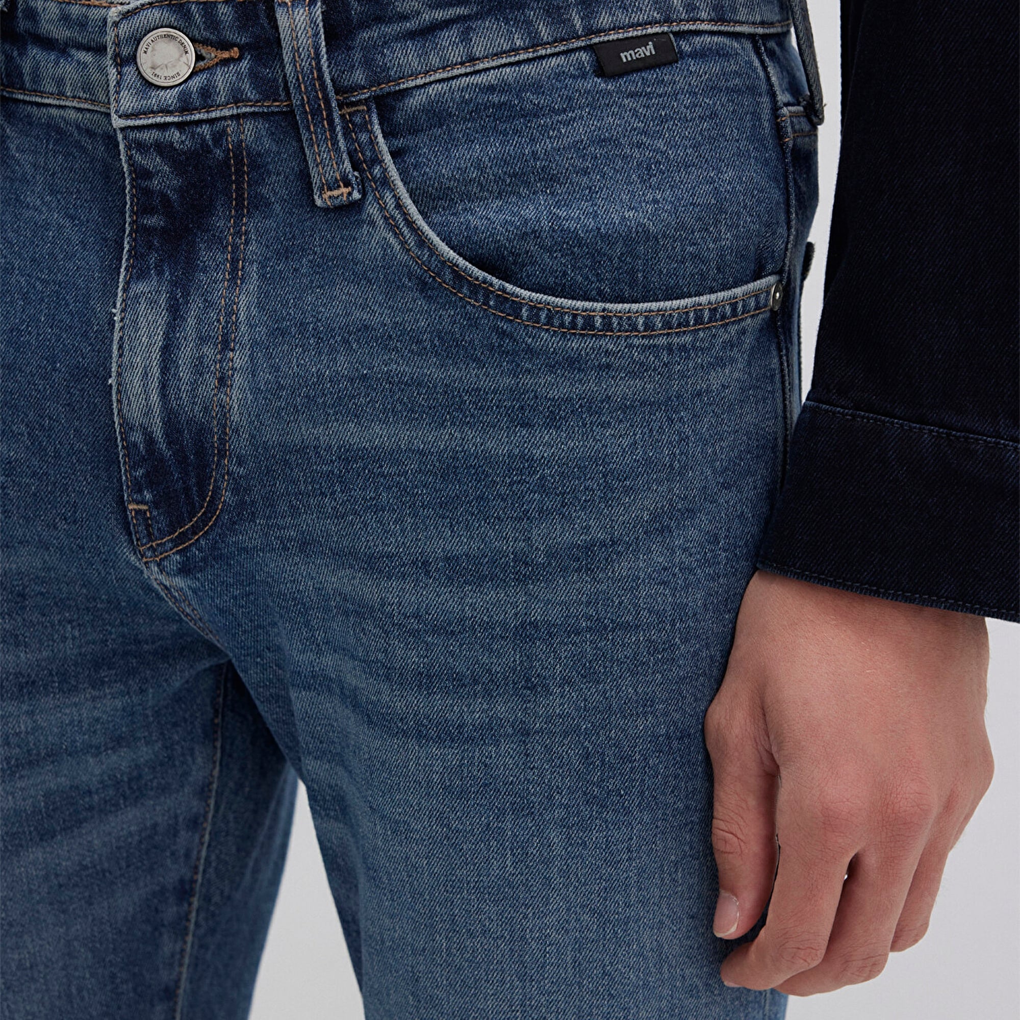 Mavi Kvnç Mavi Black Puslu Mavi Jean Pantolon 001070-90983