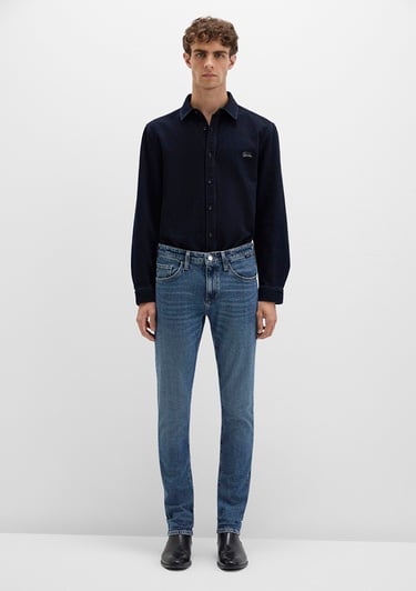  Mavi Kvnç Mavi Black Puslu Mavi Jean Pantolon 001070-90983