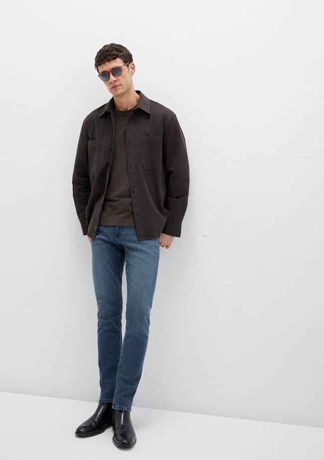  Mavi James Mavi Black Puslu Mürekkep Mavi Jean Pantolon 0042490667