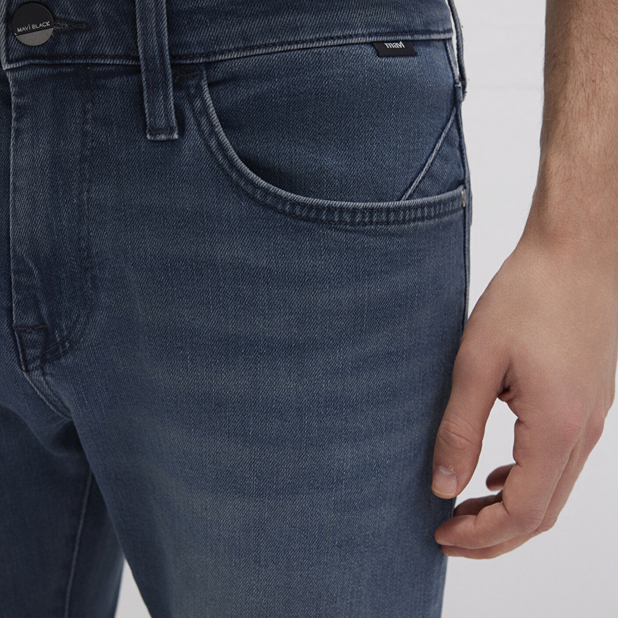 Mavi James Mavi Black Puslu Mürekkep Mavi Jean Pantolon 0042490667