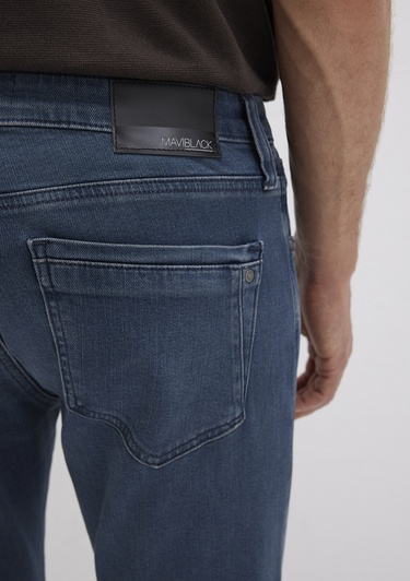  Mavi James Mavi Black Puslu Mürekkep Mavi Jean Pantolon 0042490667