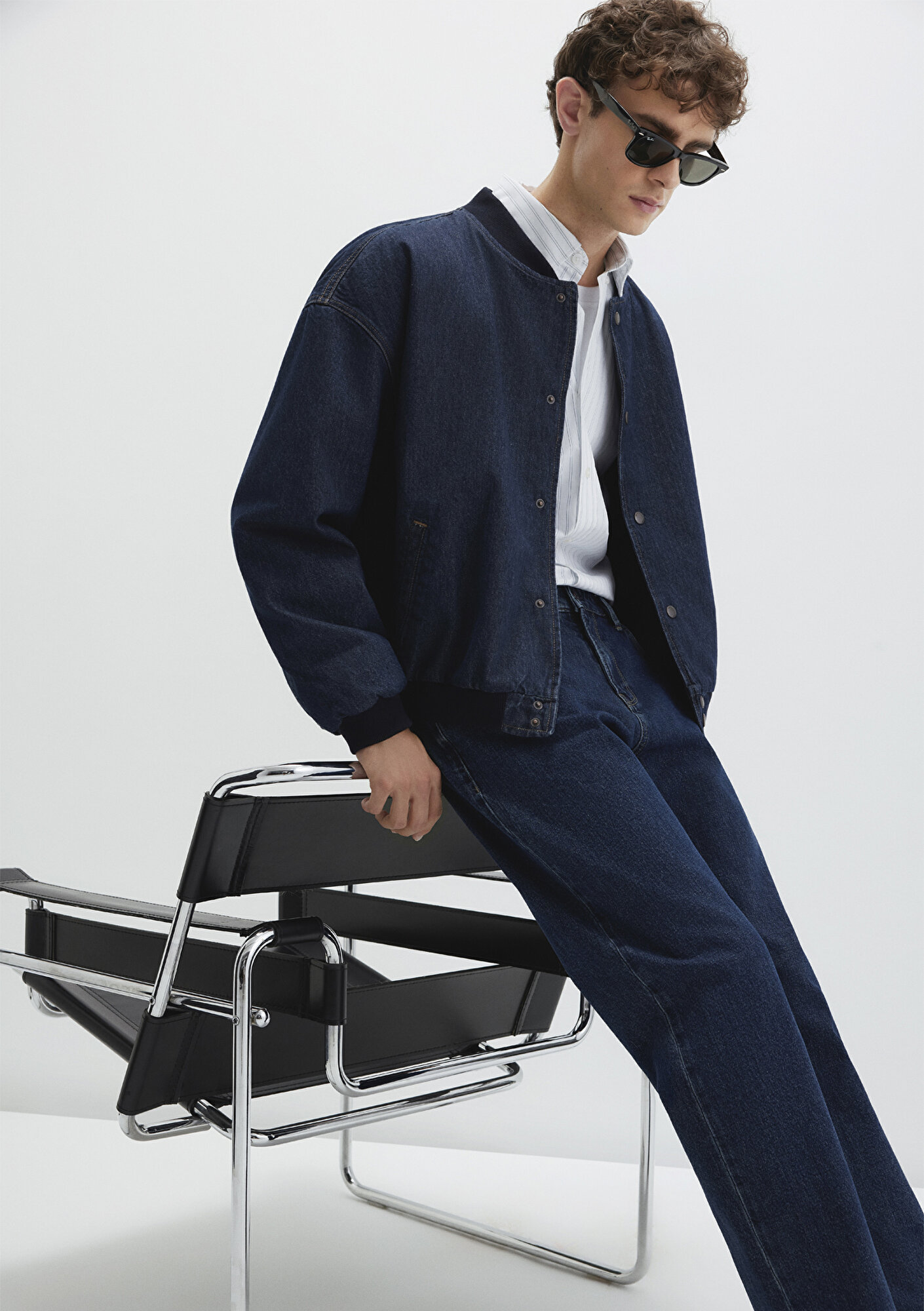  Mavi Leroy Street Rinse Denim Jean Ceket 0110718-90840