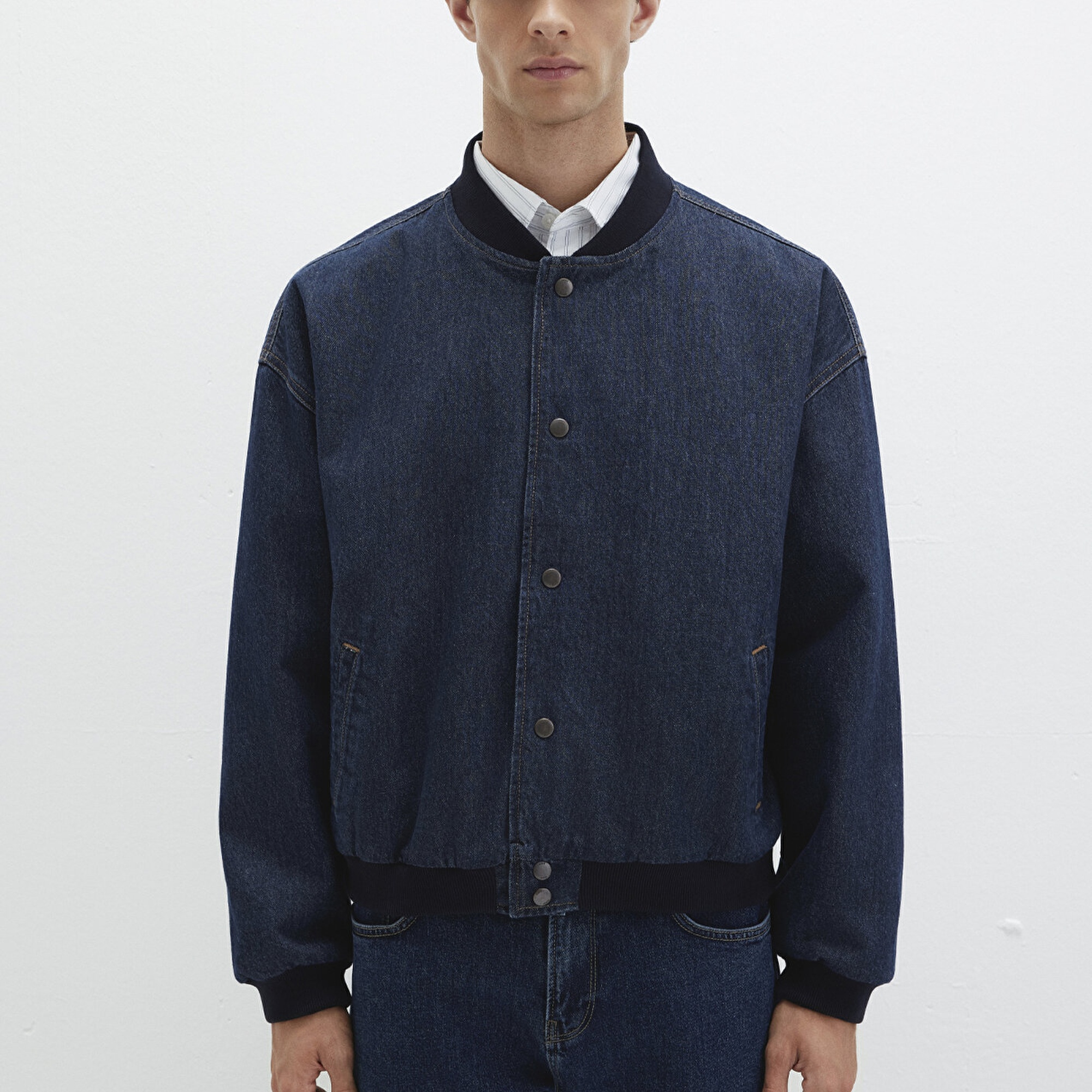 Mavi Leroy Street Rinse Denim Jean Ceket 0110718-90840