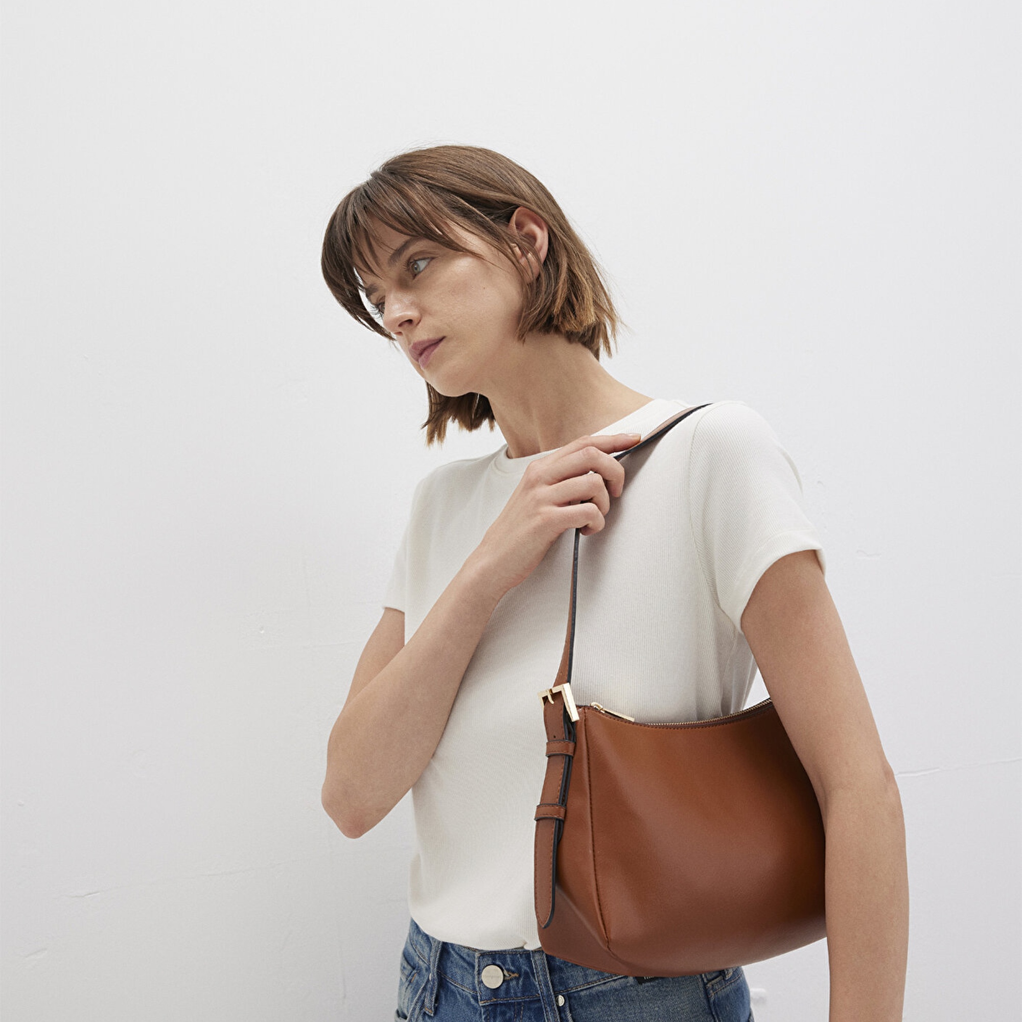 Mavi Kahverengi Omuz Çantası 1913509-34614