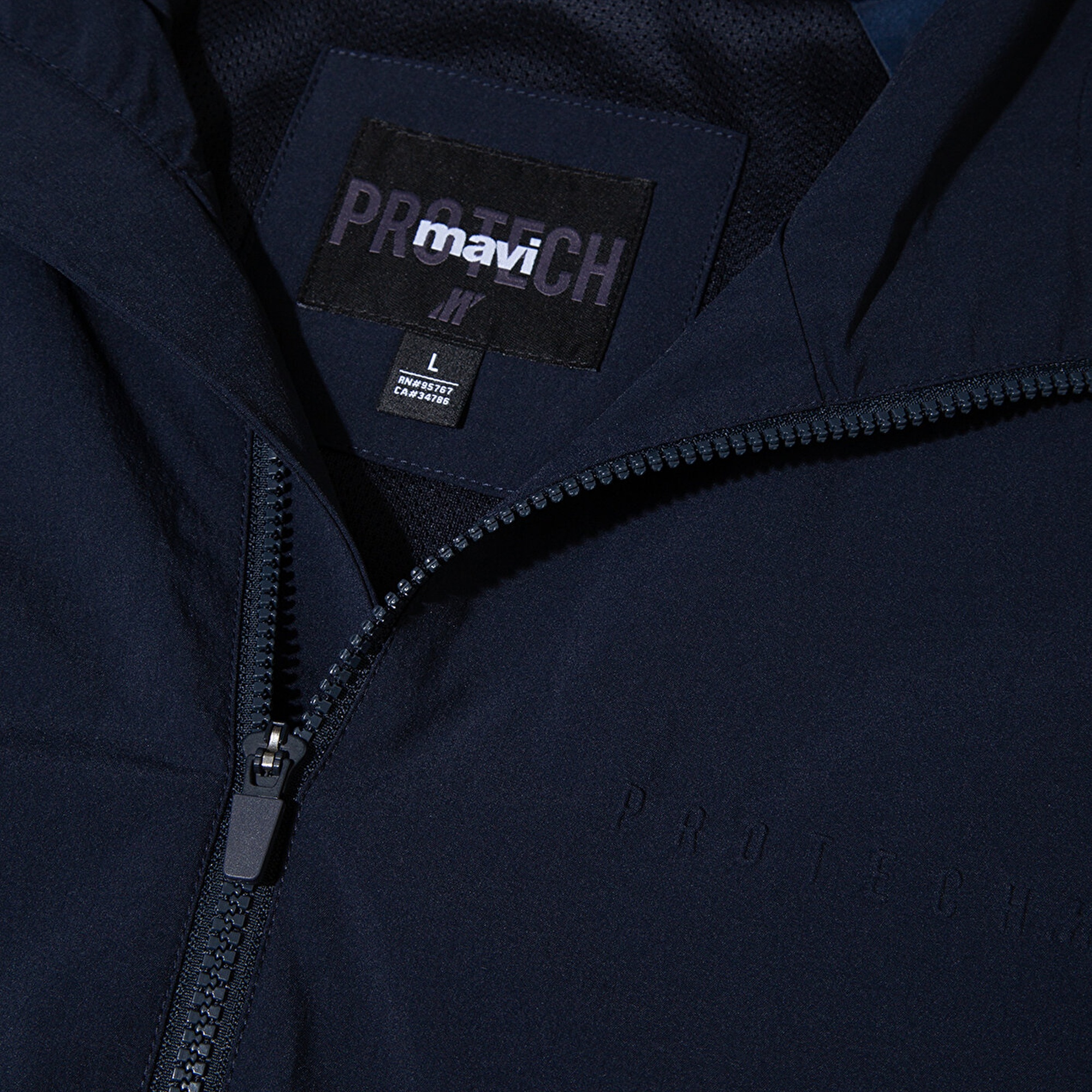 Mavi Kapüşonlu Mavi Spor Ceket Regular Fit / Normal Kesim 0110728-86623