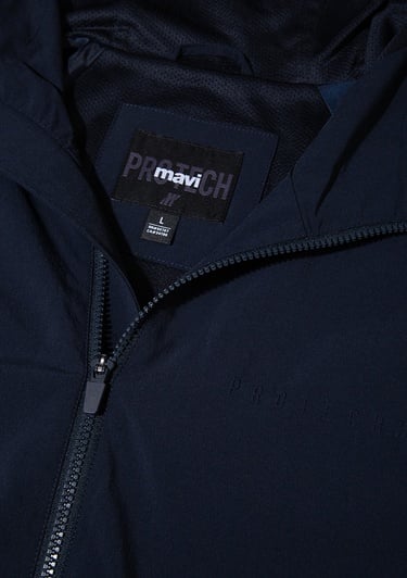  Mavi Kapüşonlu Mavi Spor Ceket Regular Fit / Normal Kesim 0110728-86623