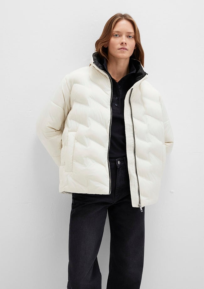  Mavi Ekru Ceket Oversize / Geniş Kesim 1110714-86412