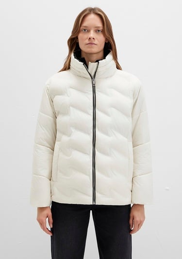  Mavi Ekru Ceket Oversize / Geniş Kesim 1110714-86412