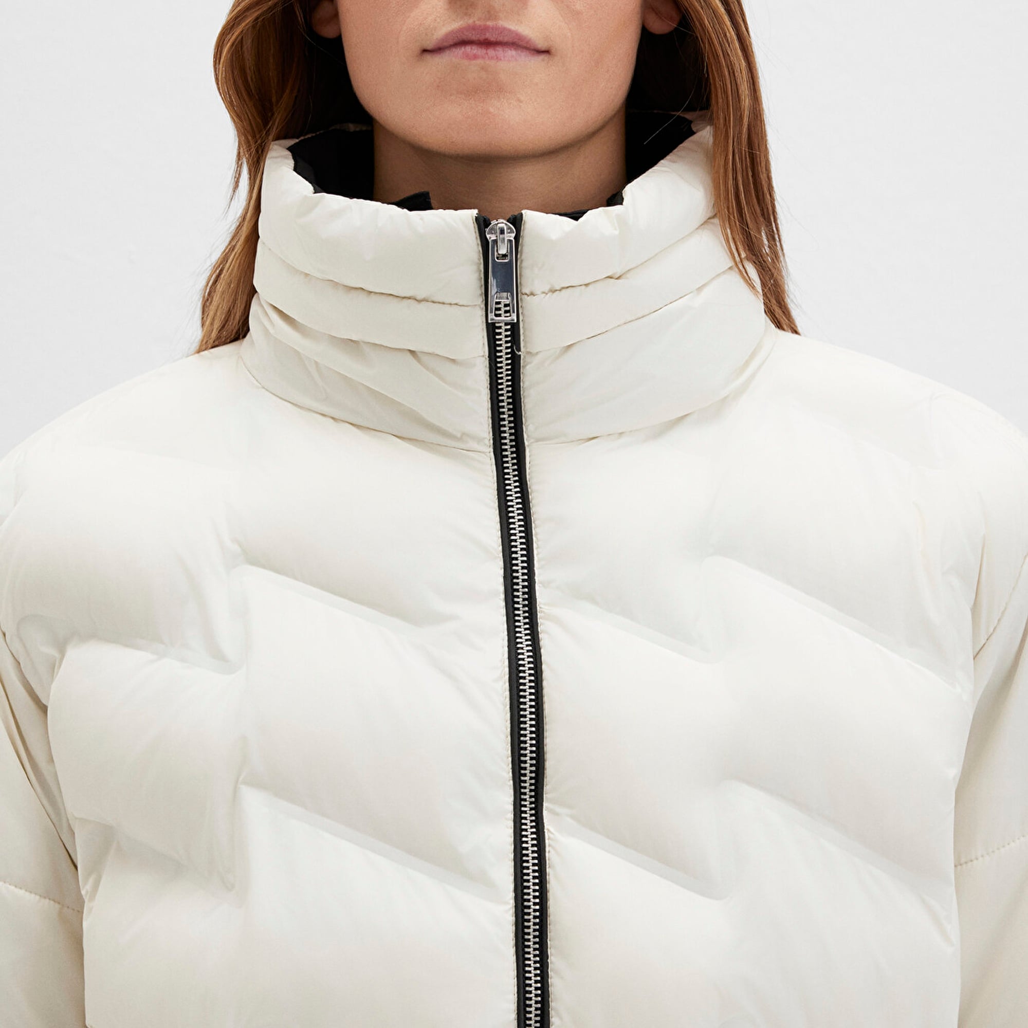 Mavi Ekru Ceket Oversize / Geniş Kesim 1110714-86412