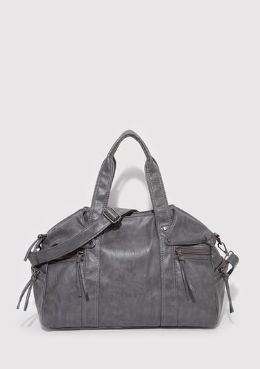  Mavi Gri Omuz Çantası 1912134-24674