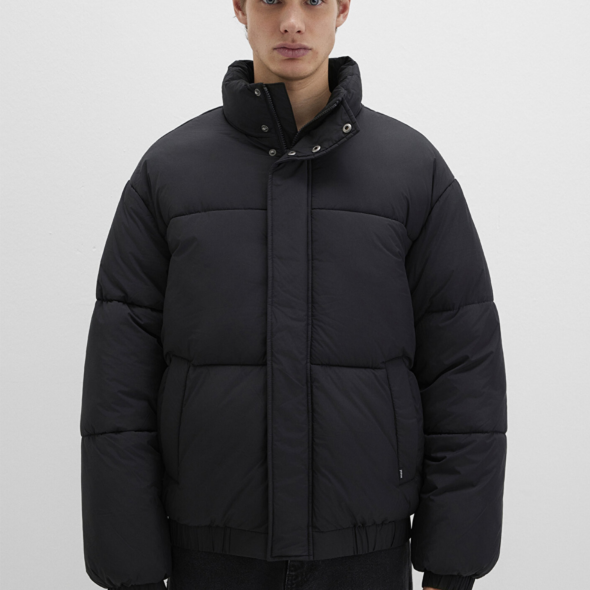 Mavi Siyah Ceket Loose Fit / Bol Rahat Kesim 0110609-71379