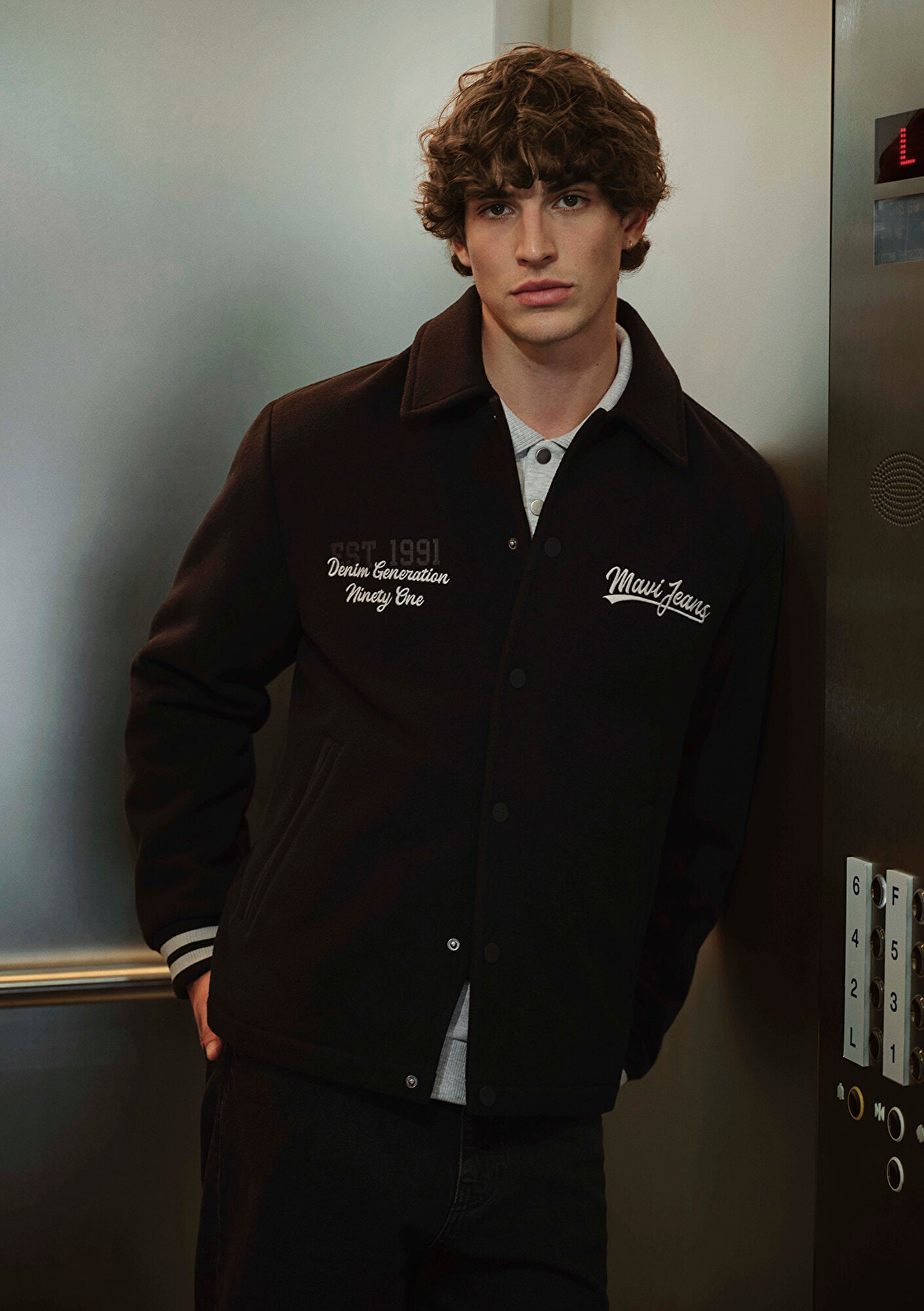  Mavi Mavi Jeans Siyah Ceket Loose Fit / Bol Rahat Kesim 0110625-71379