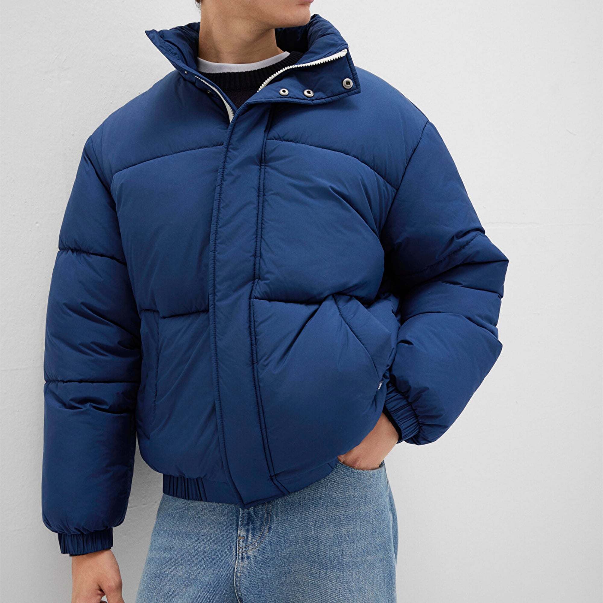 Mavi Lacivert Ceket Loose Fit / Bol Rahat Kesim 0110609-89353