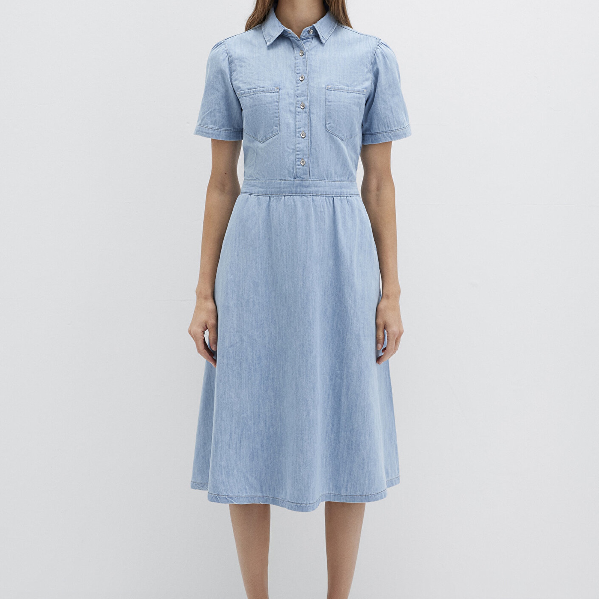 Mavi Marley Açık Mavi LT Denim  Elbise 1310537-89692