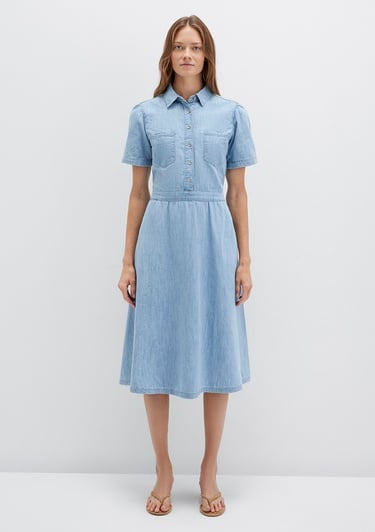  Mavi Marley Açık Mavi LT Denim  Elbise 1310537-89692
