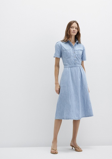  Mavi Marley Açık Mavi LT Denim  Elbise 1310537-89692