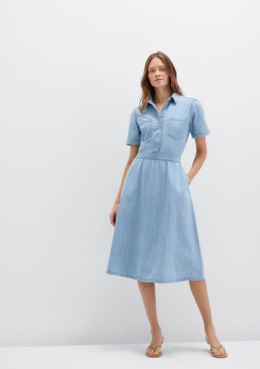  Mavi Marley Açık Mavi LT Denim  Elbise 1310537-89692