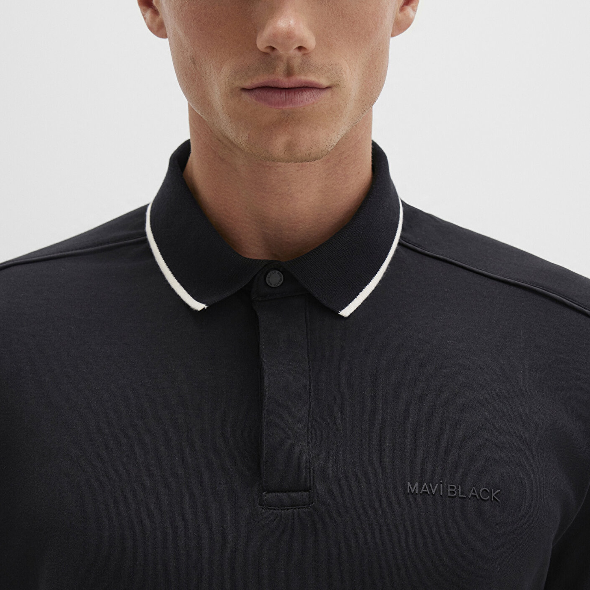 Mavi Siyah Polo Tişört Regular Fit / Normal Kesim 0612876-900