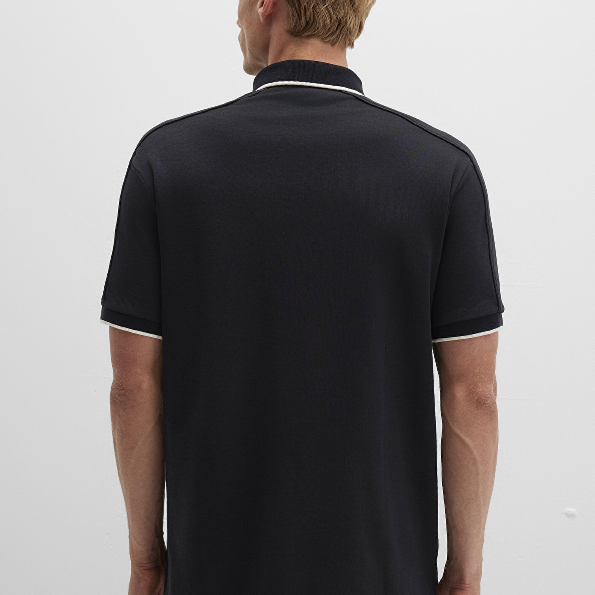 Mavi Siyah Polo Tişört Regular Fit / Normal Kesim 0612876-900