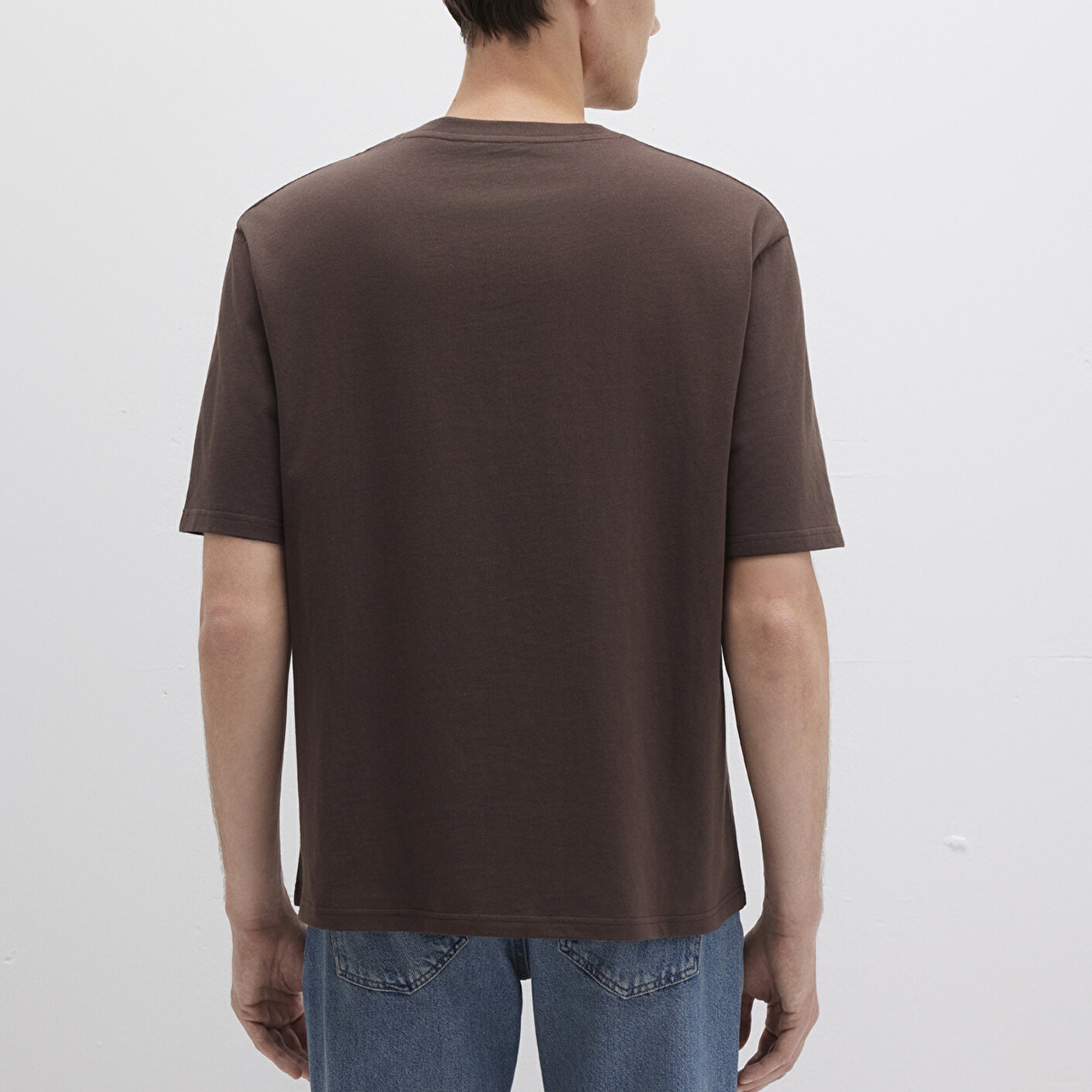 Mavi Mavi Baskılı Kahverengi Tişört Relaxed Fit / Rahat Kesim 0613093-70251