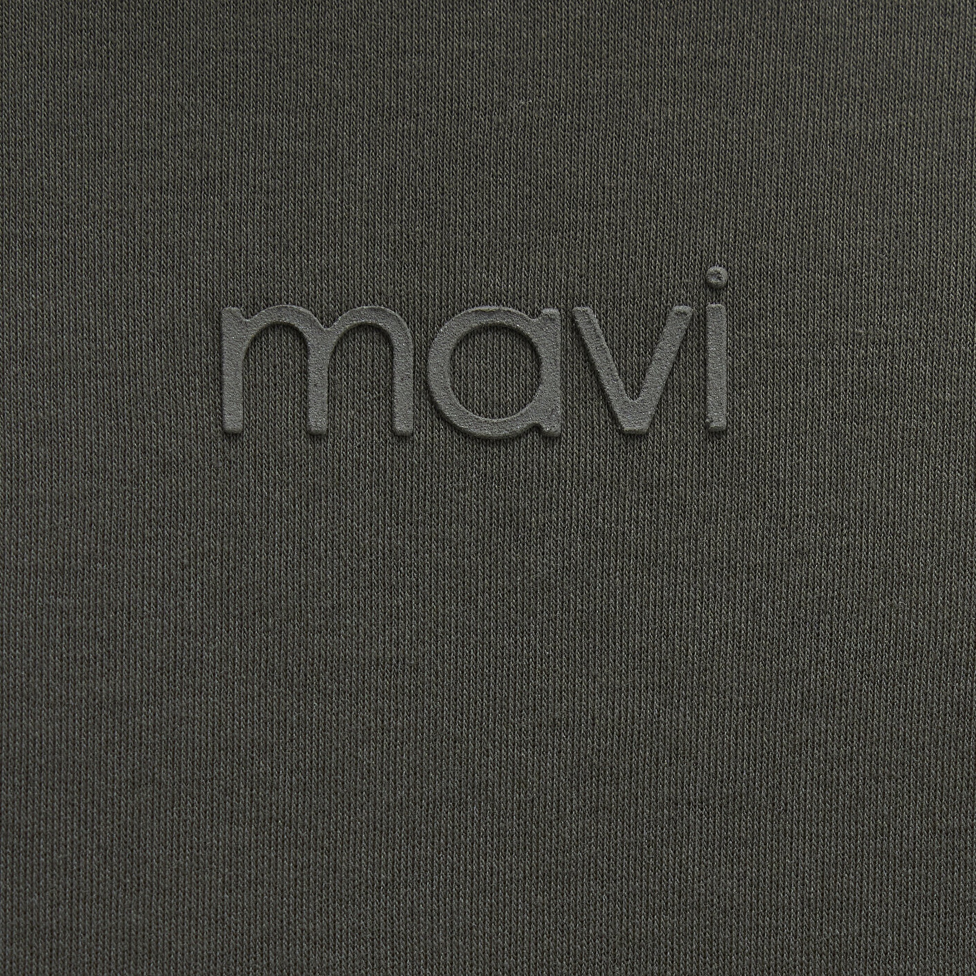 Mavi Mavi Baskılı Haki Tişört Loose Fit / Bol Rahat Kesim 0613102-71553