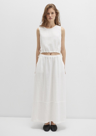  Mavi Ekru Maxi Etek 1310726-70057